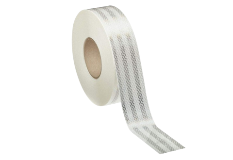 Лента светоотражающая высокоинтенсивная US450 белая 50мм*45.7м