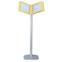 Напольная перекидная система с желтыми карманами А4 Напольная перекидная система с желтыми карманами А4