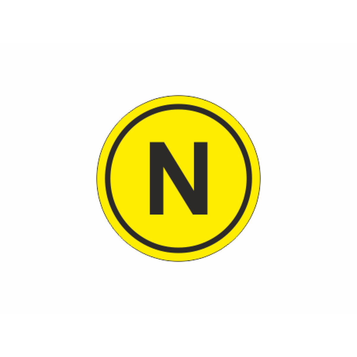 Знак N (нейтраль)